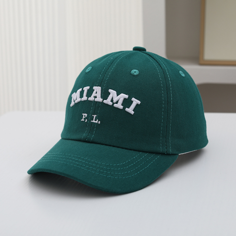 Proljetna kapa za baseball s vezom slovima, za muškarce i žene, proljeće i ljeto, unisex, širok zakrivljeni rub i mekana kruna