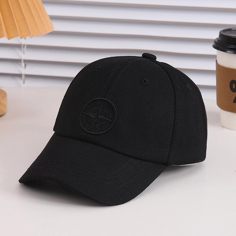 Dječja baseball kapa u korejskom stilu, unisex, pamuk, zakrivljeni obod, streetwear inspirirana