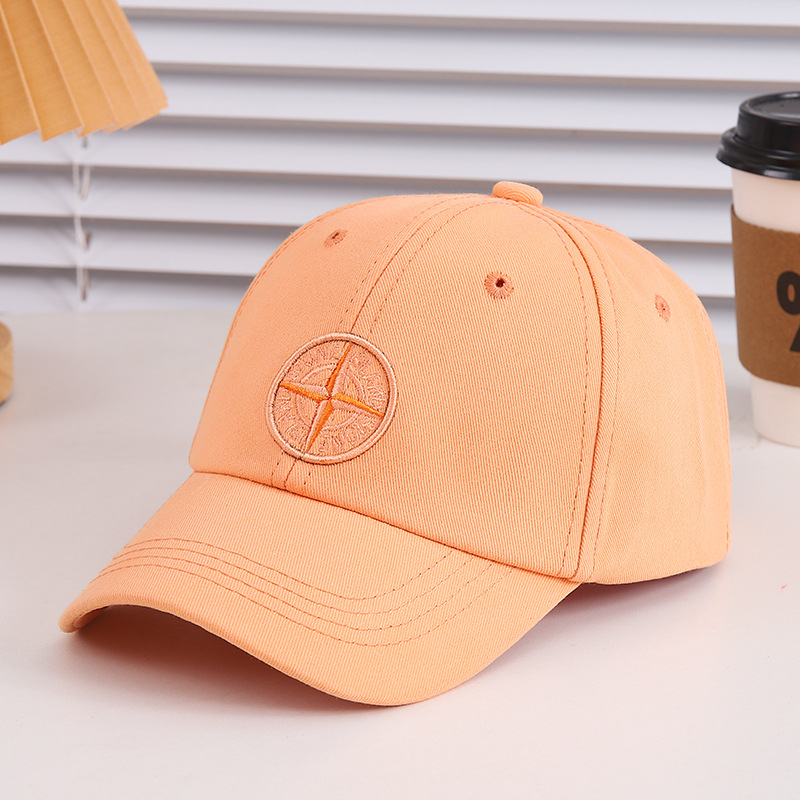 Dječja baseball kapa u korejskom stilu, unisex, pamuk, zakrivljeni obod, streetwear inspirirana