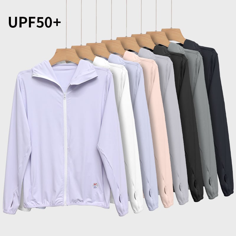 Unisex ζακέτα με προστασία UV, διαπνέουσα και γρήγορο στέγνωμα, μακριά μανίκια για εξωτερικές δραστηριότητες, αίσθηση ψύξης
