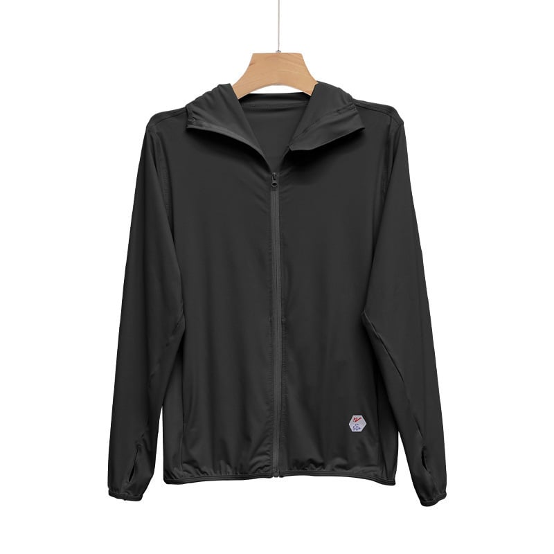 Unisex ζακέτα με προστασία UV, διαπνέουσα και γρήγορο στέγνωμα, μακριά μανίκια για εξωτερικές δραστηριότητες, αίσθηση ψύξης