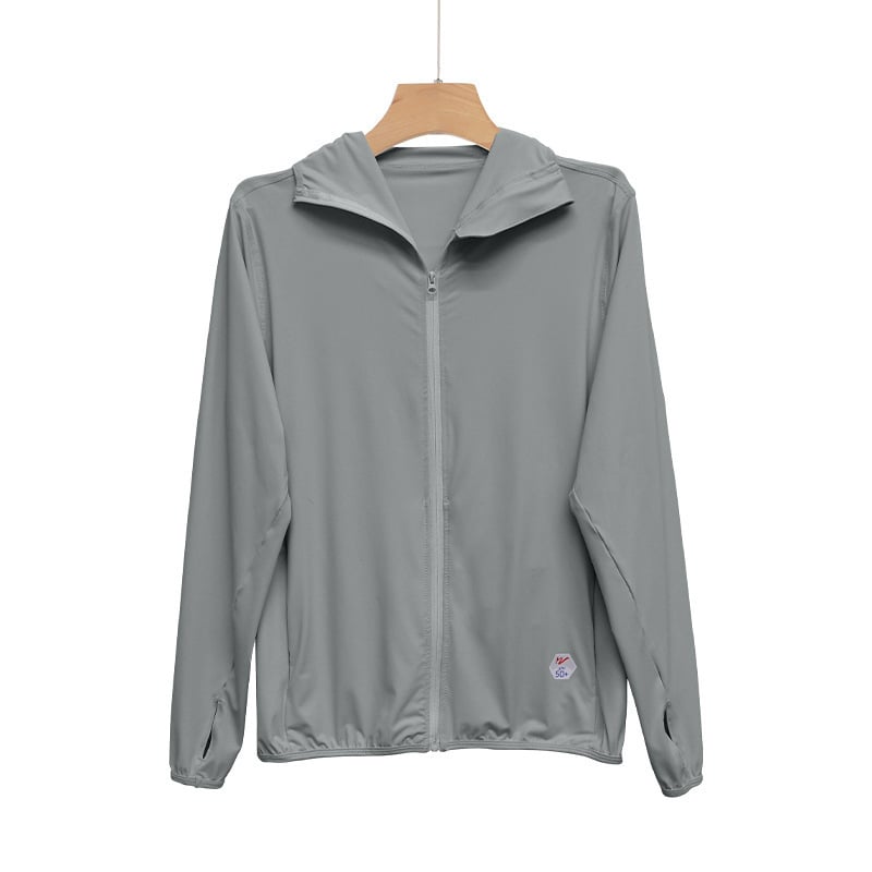 Unisex ζακέτα με προστασία UV, διαπνέουσα και γρήγορο στέγνωμα, μακριά μανίκια για εξωτερικές δραστηριότητες, αίσθηση ψύξης