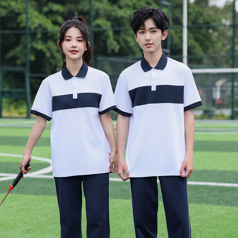 Unisex sportski komplet s kratkim rukavima i dugim hlačama, za badminton i odbojku, školske uniforme za učenike