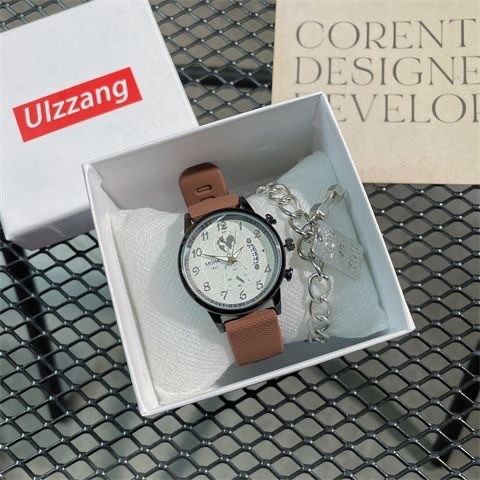 Ženski sat za učenice, Instagram stil, jednostavan retro dizajn, lagani luksuz, vodootporan.