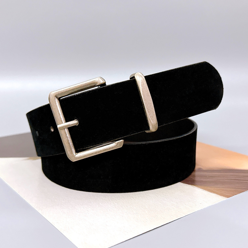 Női öv leopárdmintás velúr textúrával, tűcsattal, sokoldalú kiegészítő szoknyákhoz és farmerhoz, retro minimalist stílus, 3,5 cm széles, 102 cm hosszú