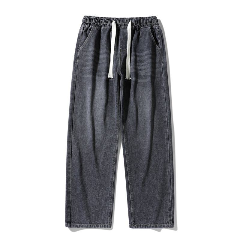 Gray Whale őszi férfi denim nadrág, laza szabás, széles szárú, egyenes fazon