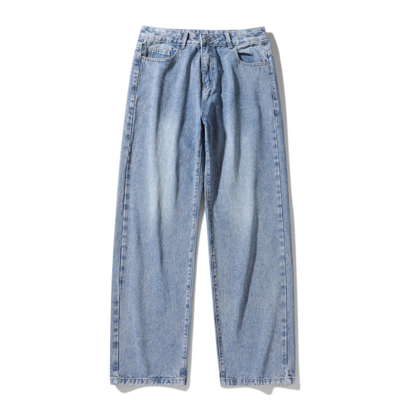 Acu férfi farmer - laza szabású egyenes szárú, széles lábvég, denim mosott felület, 2026 tavasz-nyár