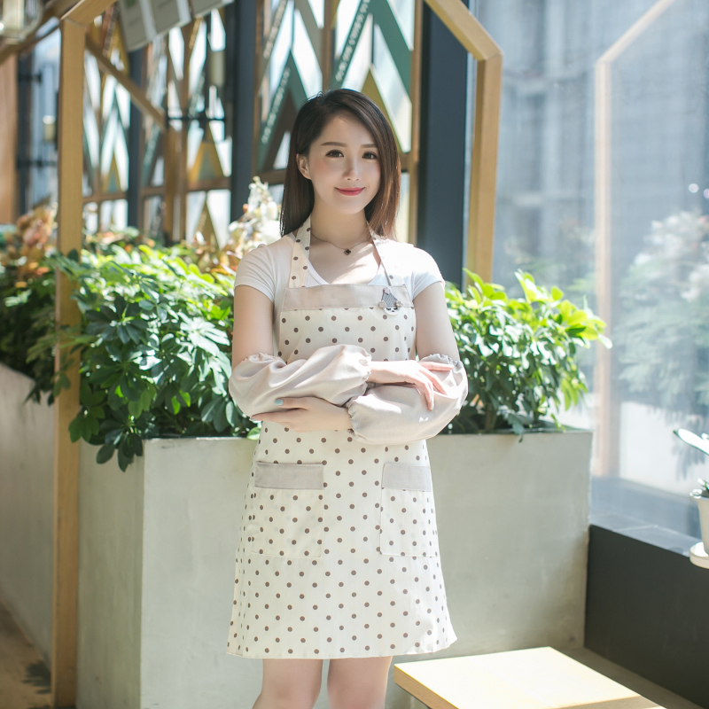 Dream Life διπλή ποδιά κουζίνας σε κορεατικό στυλ, αδιάβροχη και ανθεκτική στο λάδι, χωρίς μανίκια, αναστρέψιμη για μαγείρεμα