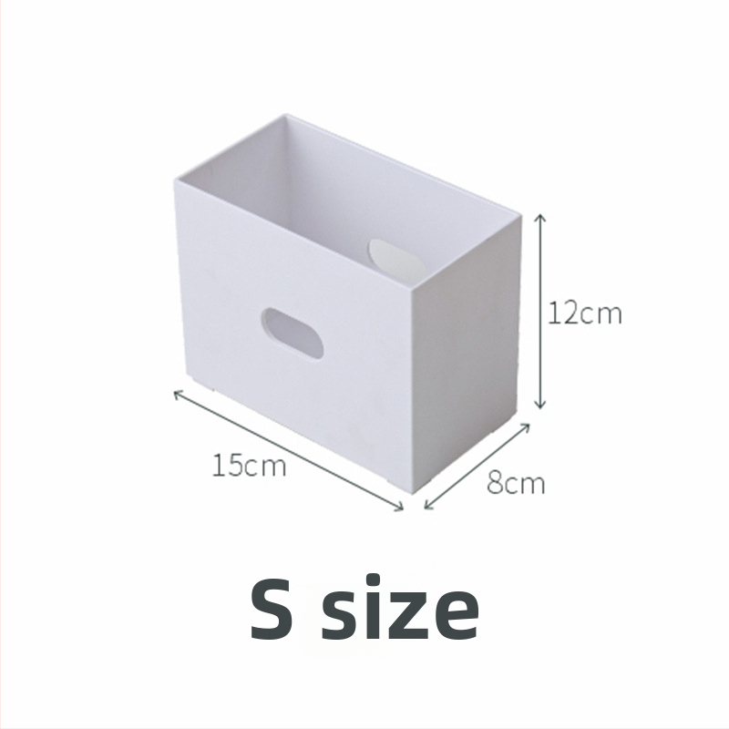 Japonský štýlový stolný úložný box s priehradkami, organizér do kuchynskej skrinky, delenie zásuvky, skladateľný PP plast, viacúčelová schránka na uloženie