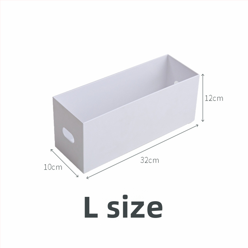 Japonský štýlový stolný úložný box s priehradkami, organizér do kuchynskej skrinky, delenie zásuvky, skladateľný PP plast, viacúčelová schránka na uloženie