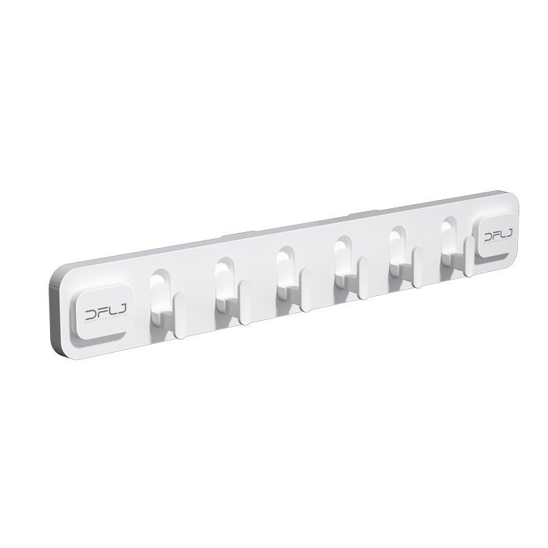 Κρεμάστρα τοίχου πίσω από την πόρτα χωρίς διάτρηση, με ράφι αποθήκευσης για ρούχα, καπέλα και κλειδιά