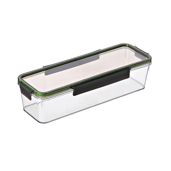 Container etanș pentru paste și cereale, pătrat din plastic, capacitate 1–2 L