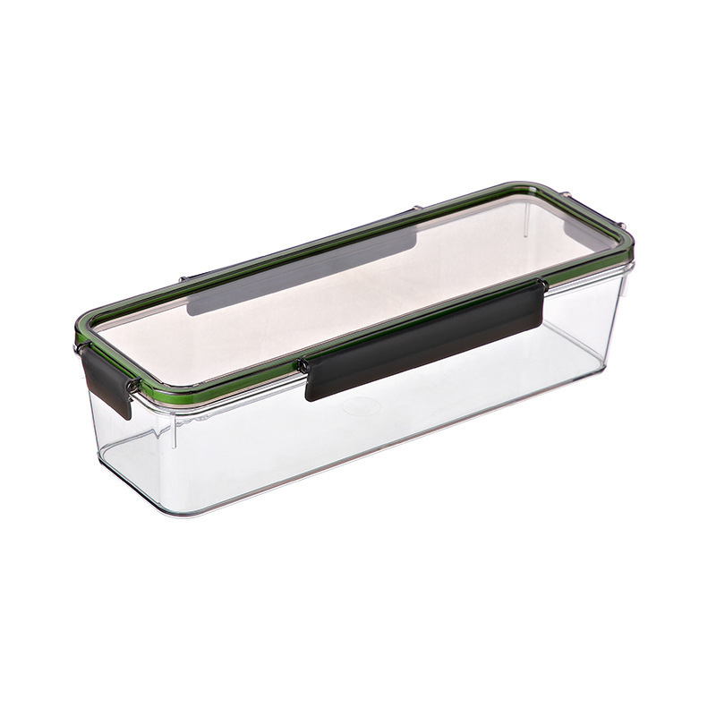 Container etanș pentru paste și cereale, pătrat din plastic, capacitate 1–2 L