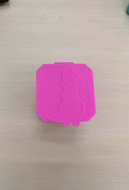 Dječja silikonska kutija za grickalice s poklopcem, set od 2×4 oz posuda za dip ili salatu