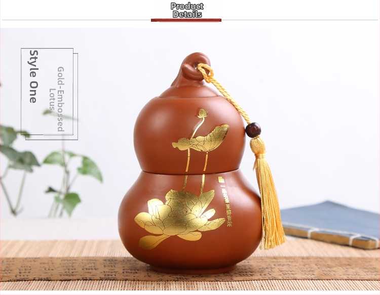 Dóza na čaj z fialovej hliny, kapacita 250 g, čínskeho štýlu dvojúrovňový čajový set, keramická hermetická nádoba na skladovanie, prispôsobiteľný obchodný dar