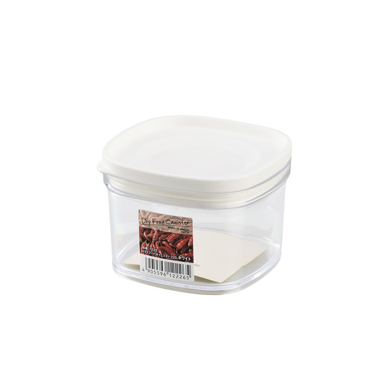 Inomata prozirni plastični hermetički spremnik za hranu, kvadratnog oblika, 501–800 ml