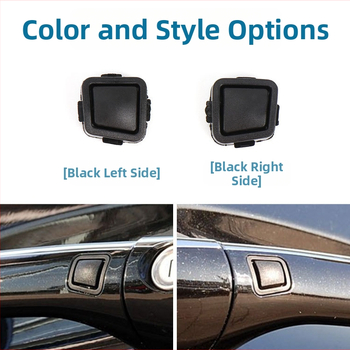 Externé tlačidlo páky dverí pre Mercedes‑Benz R‑Class W251 a M‑Class W; tlačidlo zámku dverí pre E‑Class W211 a S‑Class W220