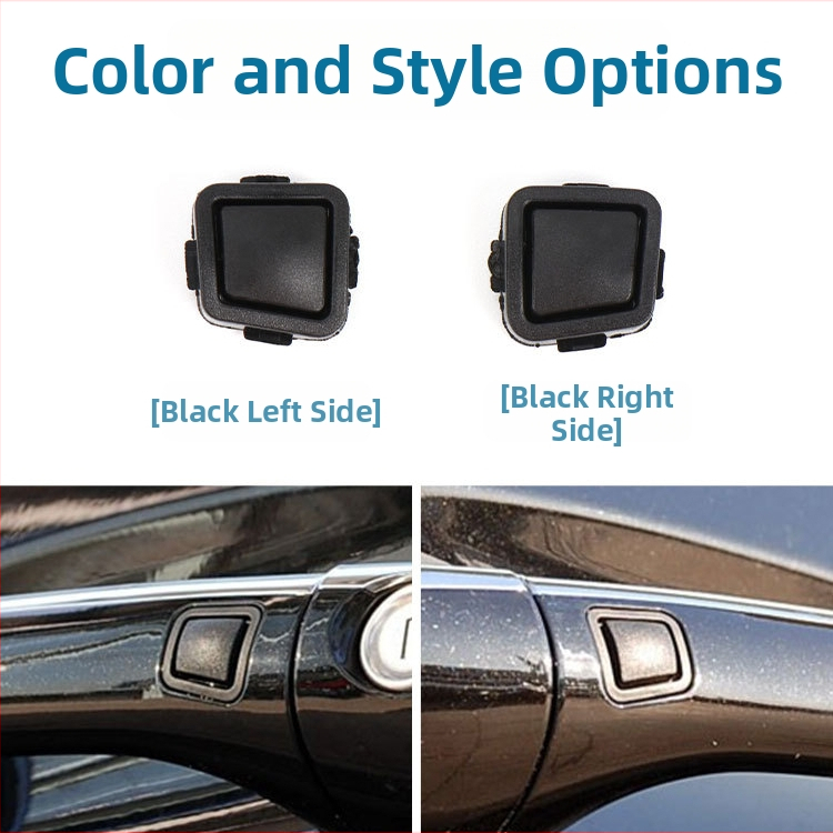 Externé tlačidlo páky dverí pre Mercedes‑Benz R‑Class W251 a M‑Class W; tlačidlo zámku dverí pre E‑Class W211 a S‑Class W220