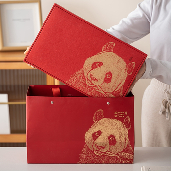 Keramična posuda za čaj s motivom panda, hermetički poklopac, darovna kutija za čaj