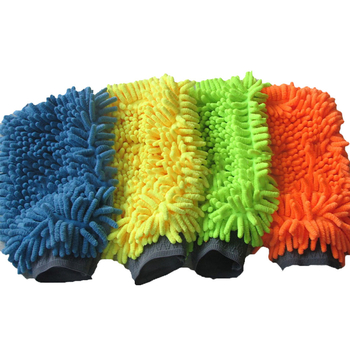 Absorpcijske rukavice za pranje automobila od chenillea, s fleece podstavom, debele za kućno čišćenje