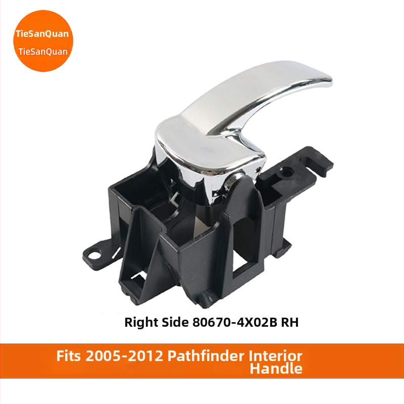 Vnútorná rukoväť dverí pre Nissan Navara D40 / Pathfinder R51, LH 80671-4X02B, RH 80670-4X02B