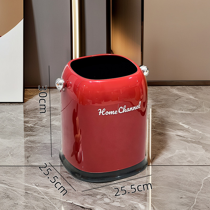 Premium stolni koš za otpatke, kvadratnog oblika, dvostruki odjeljak, 12 L, za spavaću sobu i kupaonu