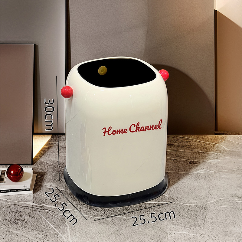 Premium stolni koš za otpatke, kvadratnog oblika, dvostruki odjeljak, 12 L, za spavaću sobu i kupaonu