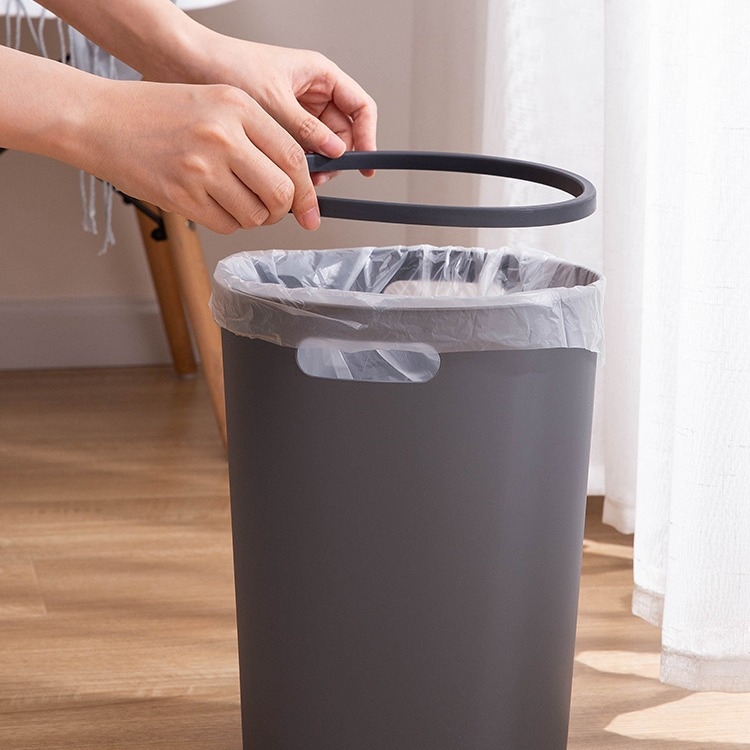 Kućni kantu za otpad 10 L, otvorenog vrha, za dnevni boravak, kuhinju, spavaću sobu i kupaonicu