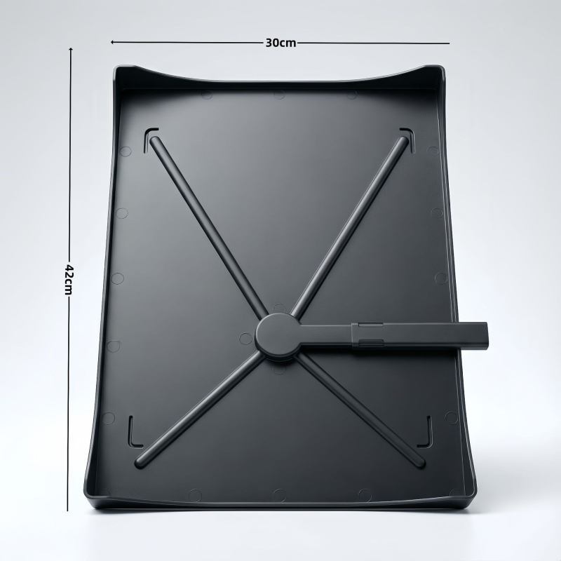Raft de vase pentru bucătărie – suport pe blat cu drenaj, multi-etajat