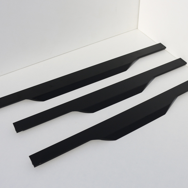 Mâner ascuns din aluminiu pentru sertare și dulapuri, montaj încastrat, pentru plăci de 18 mm