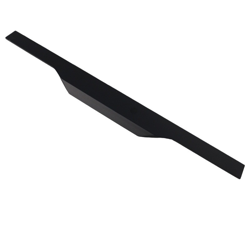 Mâner ascuns din aluminiu pentru sertare și dulapuri, montaj încastrat, pentru plăci de 18 mm