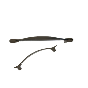 Mâner ușă dulap din aliaj de zinc, mâner pentru sertar, mâner curbat pentru masă de cafea cu spațiu de depozitare, model 8811, stil modern minimalist, lux discret