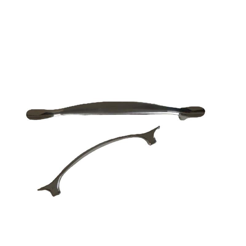 Mâner ușă dulap din aliaj de zinc, mâner pentru sertar, mâner curbat pentru masă de cafea cu spațiu de depozitare, model 8811, stil modern minimalist, lux discret