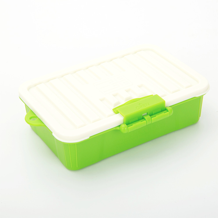 Cutie mică de depozitare Morandi, cu capac alb antipraf, portabilă pentru cosmetică și papetărie, dimensiuni 113×75×33 mm