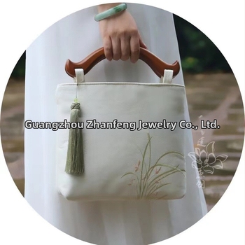 Drevené madlo na tašku pre DIY pletenie – retro štýl, masívne drevo