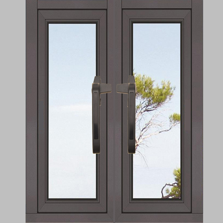 Mâner pentru fereastră din aluminiu tip 38, aliaj de aluminiu, pentru ferestre cu deschidere spre exterior și fațadă tip cortină, LM-C1914, încuietoare cu 7 poziții