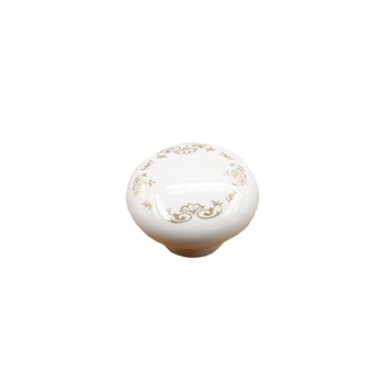 Mâner pentru dulapuri și sertare din aliaj de zinc și ceramică – Stil european rustic, design antic pentru mobilier