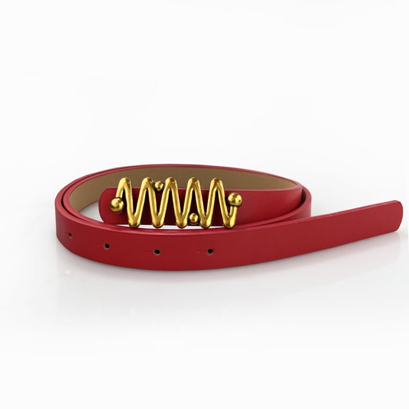 Centură pentru femei din PU piele cu cataramă netedă, lățime 2–4 cm, accesoriu universal pentru rochii, blugi și paltoane.