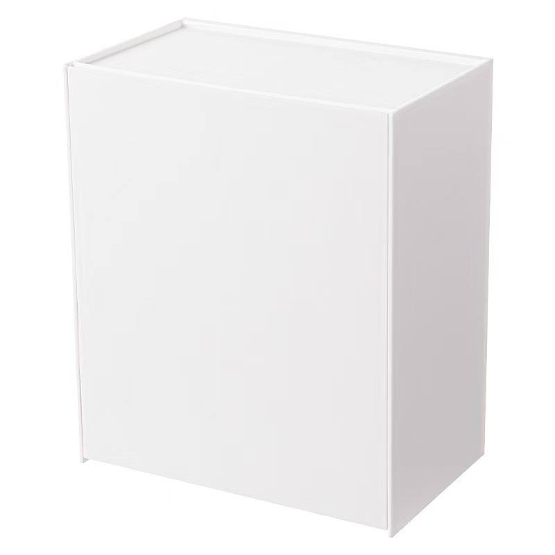 Cutie de medicamente cu montare pe perete, stil japonez, cu prindere magnetică, organizator compact pentru medicamentele de prim ajutor, depozitare acasă