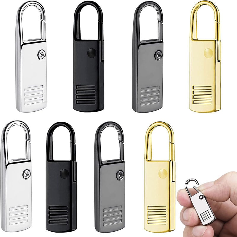 Piese de schimb pentru fermoar: mâner metalic pentru zipper, pentru valize, rucsacuri, jachete și haine