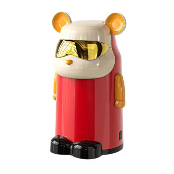 Coș de gunoi Cool Bear cu capac basculant - aspect plăcut, spațiu de depozitare pentru sufragerie, dormitor, baie și camera copiilor