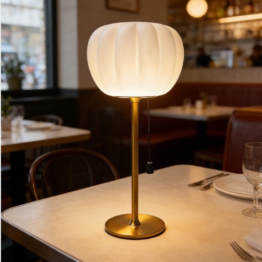 Lampa de birou compactă, multifuncțională, cu stil retro minimalist, întrerupător cu inel de tracțiune, control tactil superior, LED de înaltă calitate