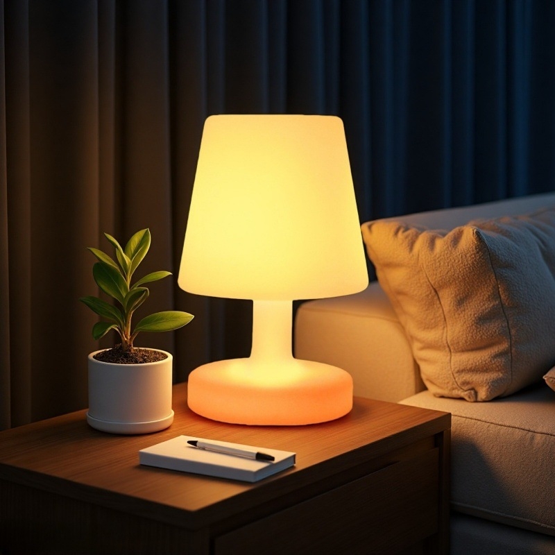 Lampa de birou compactă, multifuncțională, cu stil retro minimalist, întrerupător cu inel de tracțiune, control tactil superior, LED de înaltă calitate
