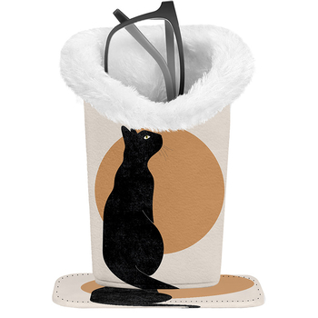 Cutie de depozitare pentru pensule de machiaj, design personalizat — organizator de birou luxos pentru pensule