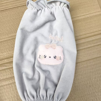 Mâneci de birou de lungime medie și scurtă pentru iarnă, unisex, stil coreean, drăguțe, protecție împotriva murdăriei pentru adulți și studenți
