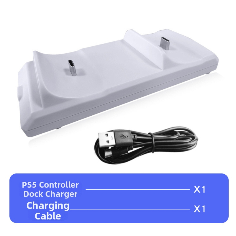 PS5 dvojitá nabíjacia stanica pre ovládače – mini verzia