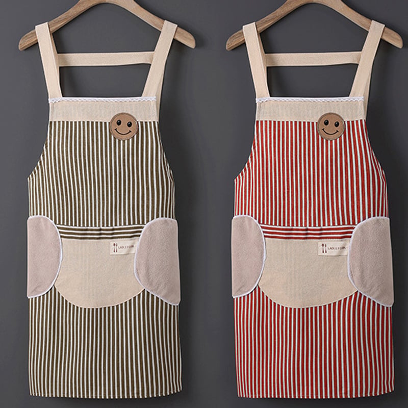 Șorț feminin fără mâneci, design modern minimalist, impermeabil și rezistent la pete, potrivit pentru uz casnic și în restaurante
