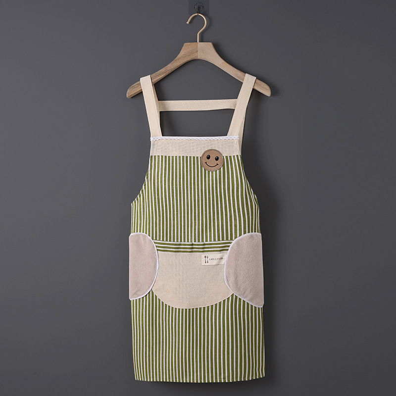 Șorț feminin fără mâneci, design modern minimalist, impermeabil și rezistent la pete, potrivit pentru uz casnic și în restaurante