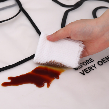 Șorț TPU impermeabil și rezistent la ulei, stil coreean, unisex, pentru bucătărie, cafenele, florării și manichiură.