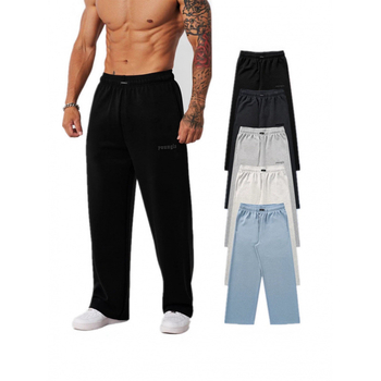 YoungLA pantaloni sport în stil american, largi, pentru bărbați, din bumbac